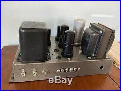 Vintage 1950s Heathkit Model A7 Monoblock Tube Amp Amplifier Project Untested