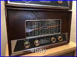Vintage 1958 Hoffman Monoblock Tube Amplifier & AM/FM Tuner EL84 6BQ5 SERVICED