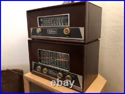 Vintage 1958 Hoffman Monoblock Tube Amplifier & AM/FM Tuner EL84 6BQ5 SERVICED