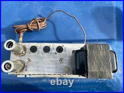 Vintage 1958 Voice of Music EL84 Monoblock Tube Amplifier for Rebuild