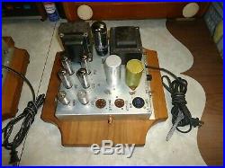 Vintage Baldwin Tube Amplifier Mono Blocks 6bq5 P. P. P