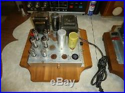 Vintage Baldwin Tube Amplifier Mono Blocks 6bq5 P. P. P