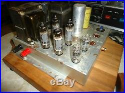 Vintage Baldwin Tube Amplifier Mono Blocks 6bq5 P. P. P