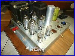 Vintage Baldwin Tube Amplifier Mono Blocks 6bq5 P. P. P