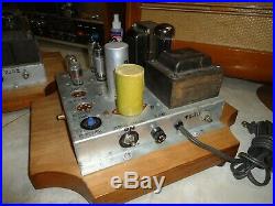 Vintage Baldwin Tube Amplifier Mono Blocks 6bq5 P. P. P