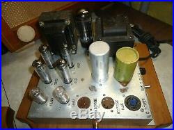 Vintage Baldwin Tube Amplifier Mono Blocks 6bq5 P. P. P