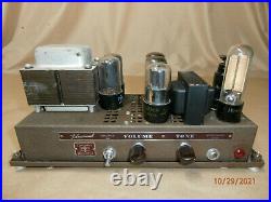 Vintage Bell & Howell 6v6 Monoblock Tube Amplifier from Filmosound 179 #2