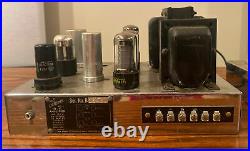 Vintage Craftsmen RC-2 Mono block Tube amplifiers Works RARE