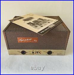 Vintage Dynaco Dynakit Stereo 70 Manual Tube Amp Amplifier ST-70 ST70 Monoblock