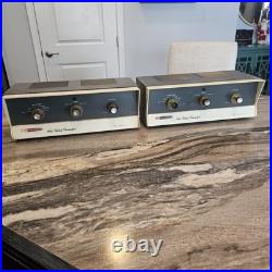 Vintage Heathkit Vacuum Tube Preamplifiers Monoblock Stereo HIFI Recapped AA-131