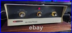 Vintage Heathkit Vacuum Tube Preamplifiers Monoblock Stereo HIFI Recapped AA-131