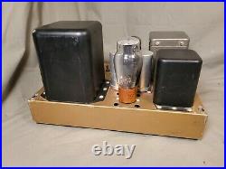 Vintage Heathkit W-5M Tube Mono Block Power Amplifier & Cage Clean & Restored