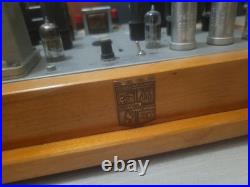 Vintage Magnavox Tube Amplifier Mono Block and Speakers. All working good