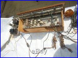 Vintage Marconi Mono Blocks Tube Amplifiers + Stereo Tuner Pre Amp 4410