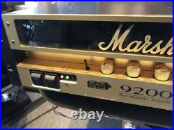 Vintage Marshall 9200 Dual Monoblock Amplifier Filter Power Head 2ch All Tube