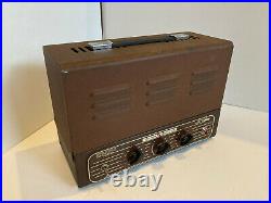 Vintage Mono Block Tube Amplifier Licensed by Western Electric and AT&T 2-6V6