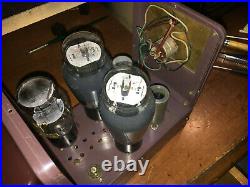 Vintage Mono blocks The Fisher Z Matic Model 80-AZ Tube Amplifiers Pair
