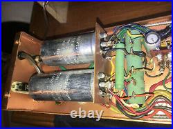 Vintage Mono blocks The Fisher Z Matic Model 80-AZ Tube Amplifiers Pair