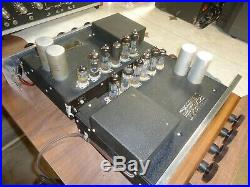 Vintage Philips Mono Blocks Tube Amplifiers Ag 9008-52 Otl Type