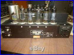 Vintage Philips Mono Blocks Tube Amplifiers Ag 9008-52 Otl Type