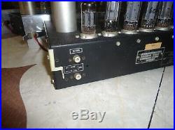 Vintage Philips Mono Blocks Tube Amplifiers Ag 9008-52 Otl Type