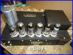 Vintage Phillips Otl Tube Amplifier Mono Blocks Ag-9008 Made In Holland