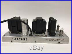 Vintage Pilotone Pilot Model Aa-902a Tube Mono Block Amplifier 902 A Amp 6l6gb