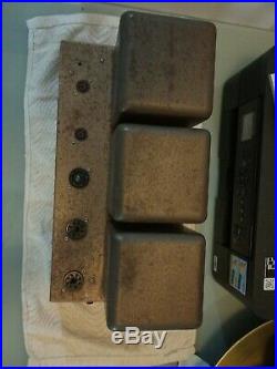 Vintage RCA hige fidelity tube mono block. Do not tested