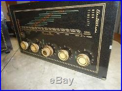 Vintage Tube Amplifier Mono Blocks Electrohome Chippendale Mk 3