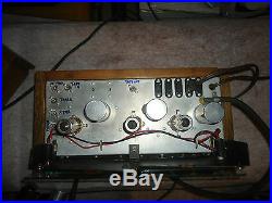 Vintage Tube Amplifiers Mono Blocks 6l6 P. P + Pre-amps Electrohome Clarion