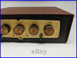 Vtg General Electric Pa-20 Integrated 6l6 Tube Amplifier Monoblock Power