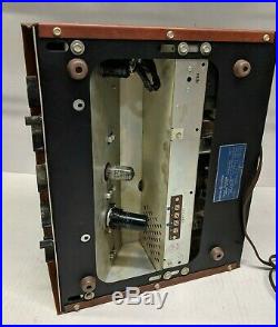 Vtg General Electric Pa-20 Integrated 6l6 Tube Amplifier Monoblock Power