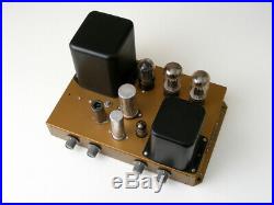 Vtg Heathkit A-9C Mono TUBE Amplifier 6L6 Monoblock Hi-Fi/Guitar AMP Works