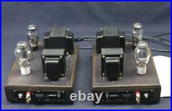 Welborne Laboratories Drd 300b Tube Monoblock Amplifiers Pair