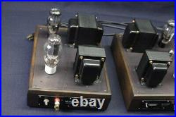 Welborne Laboratories Drd 300b Tube Monoblock Amplifiers Pair