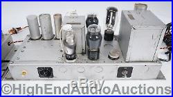 Western Electric Silver 124B Vacuum Tube Monoblock Power Amplifiers
