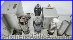 Western Electric Silver 124B Vacuum Tube Monoblock Power Amplifiers