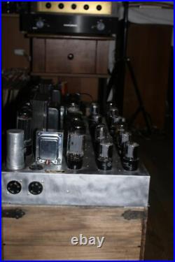 Wurlitzer Vintage Model 6144 Organ Pair Mono Block Amplifier with Tubes serviced